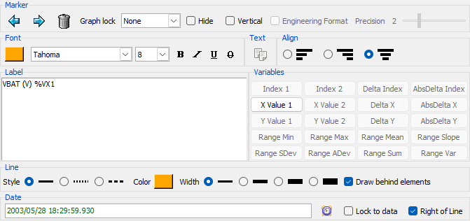 Configure Markers